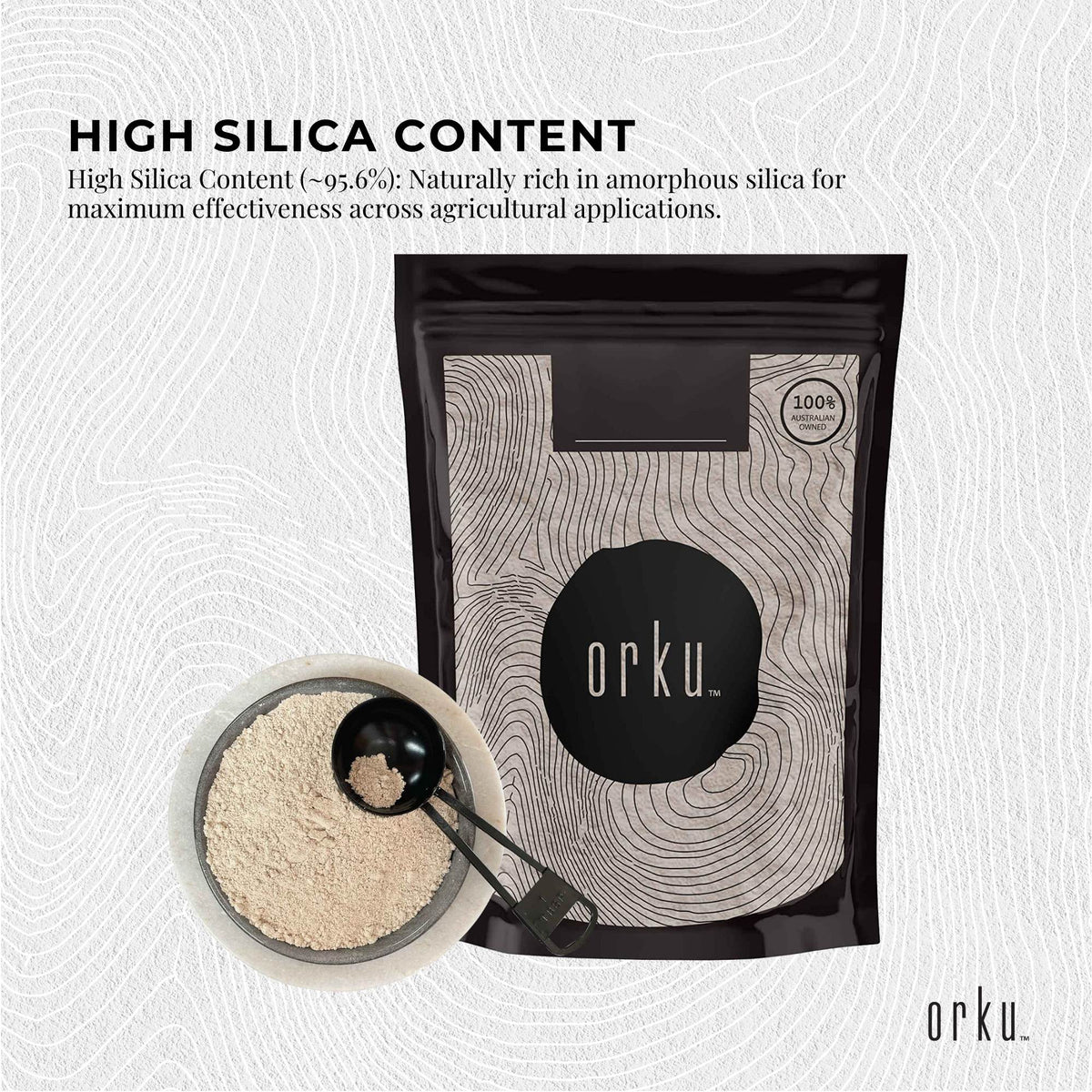 400g Organic Fossil Shell Flour | Livestock and Garden Grade Diatomaceous Earth