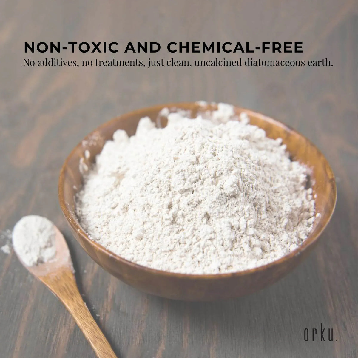 1Kg Organic Fossil Shell Flour | Livestock and Garden Grade Diatomaceous Earth