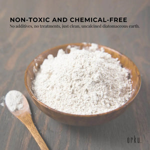 2Kg Organic Fossil Shell Flour | Livestock and Garden Grade Diatomaceous Earth