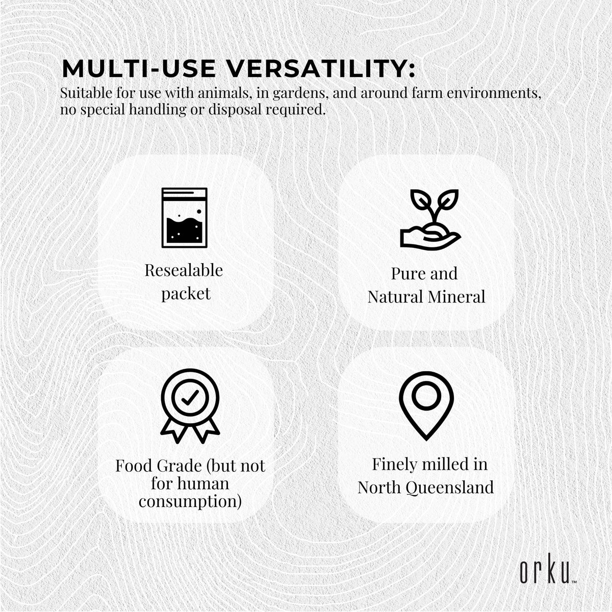 Bulk 10Kg Organic Fossil Shell Flour | Livestock and Garden Grade Diatomaceous Earth