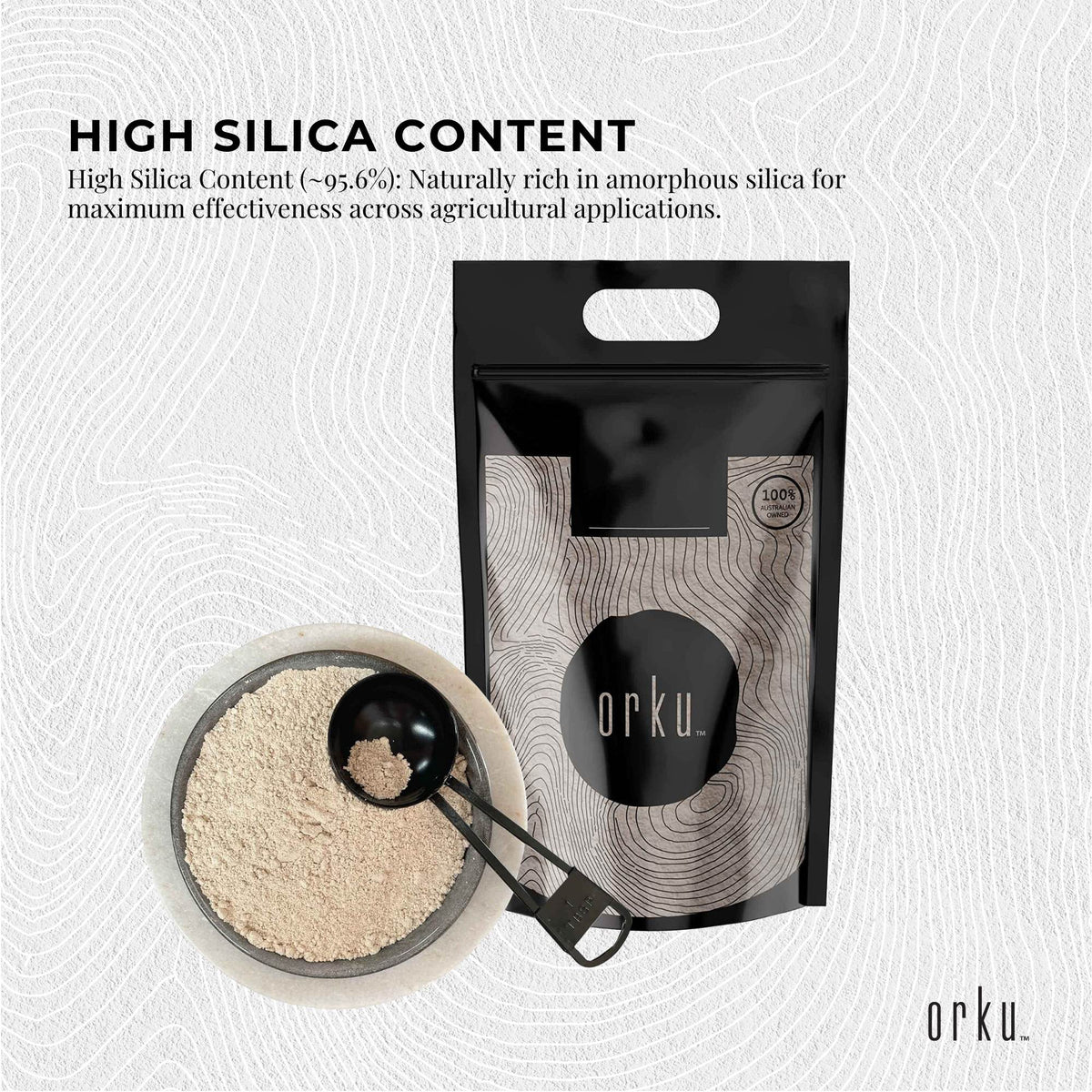 5Kg Organic Fossil Shell Flour | Livestock and Garden Grade Diatomaceous Earth