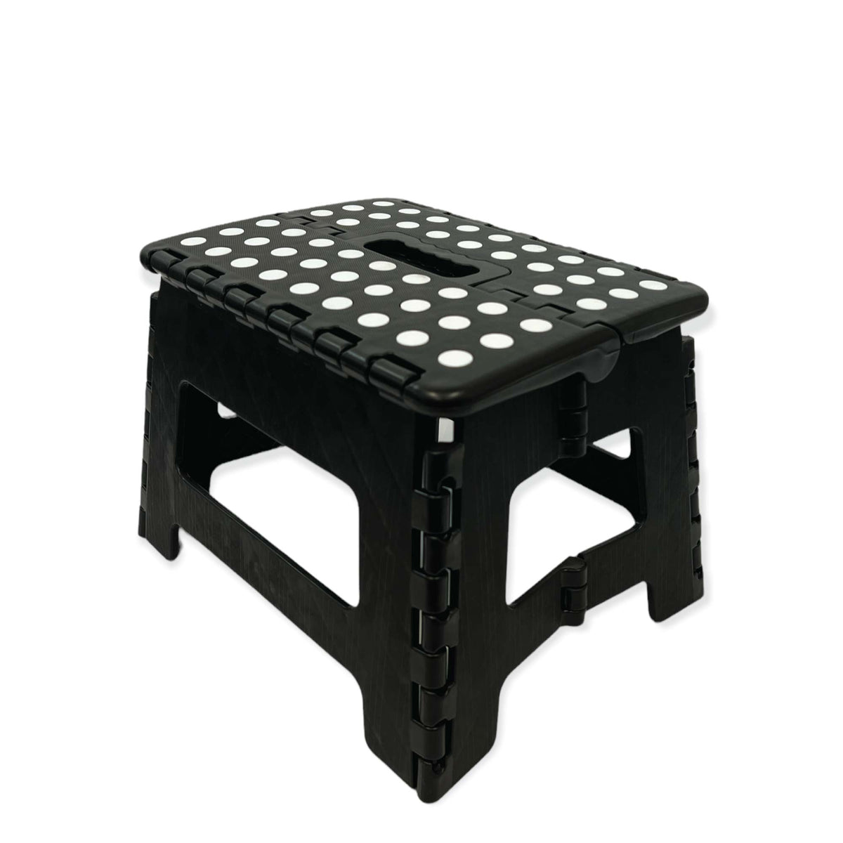 Folding Step Stool | 22cm | Portable Plastic Collapsible Fold-Up Chair | Random Colour