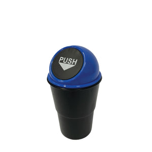 1x 550ml Mini Car Rubbish Bin | Cup Holder Trash Can | Random Colour