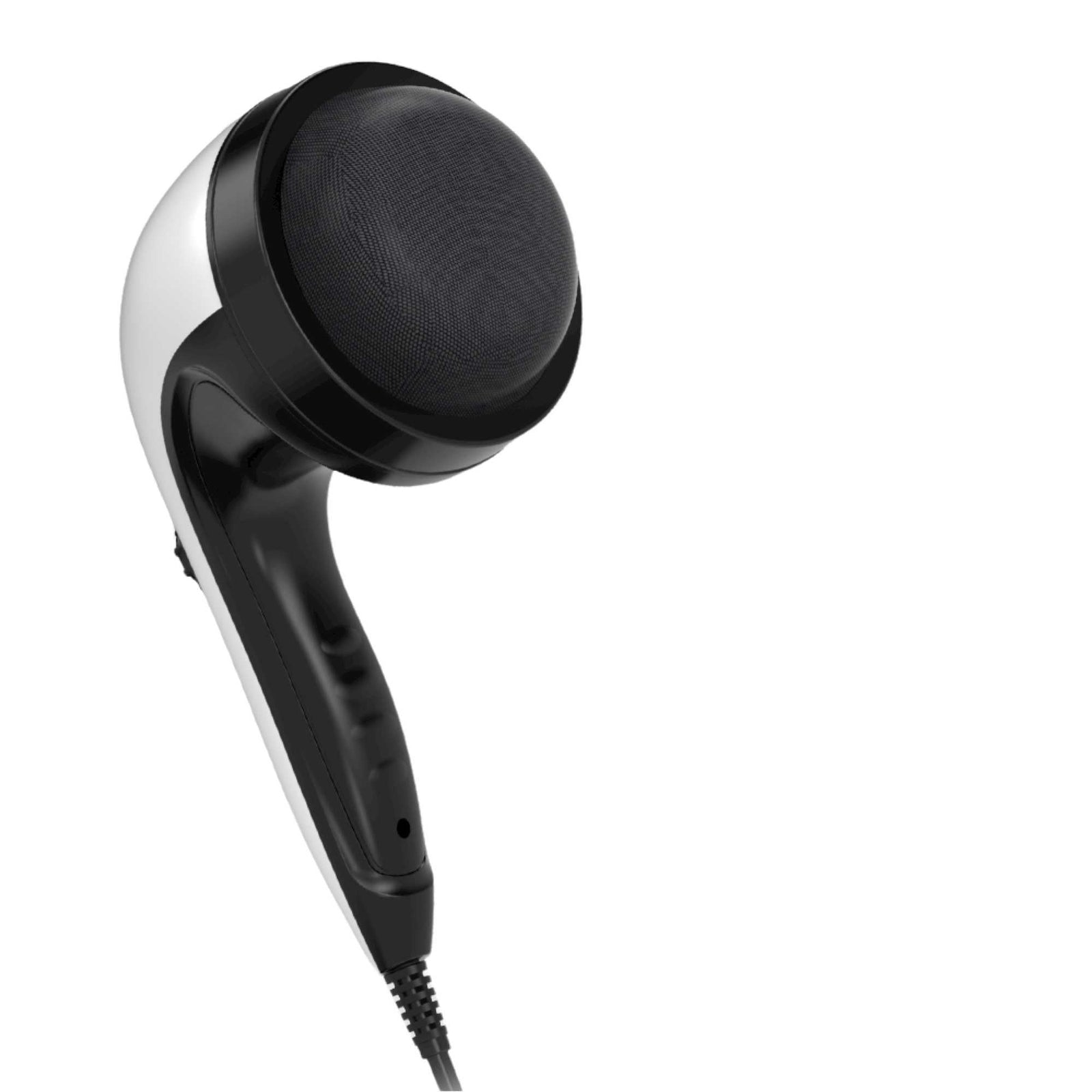 Handheld Vibration Massager Black | 4 Interchangeable Heads | Adjustable Speed