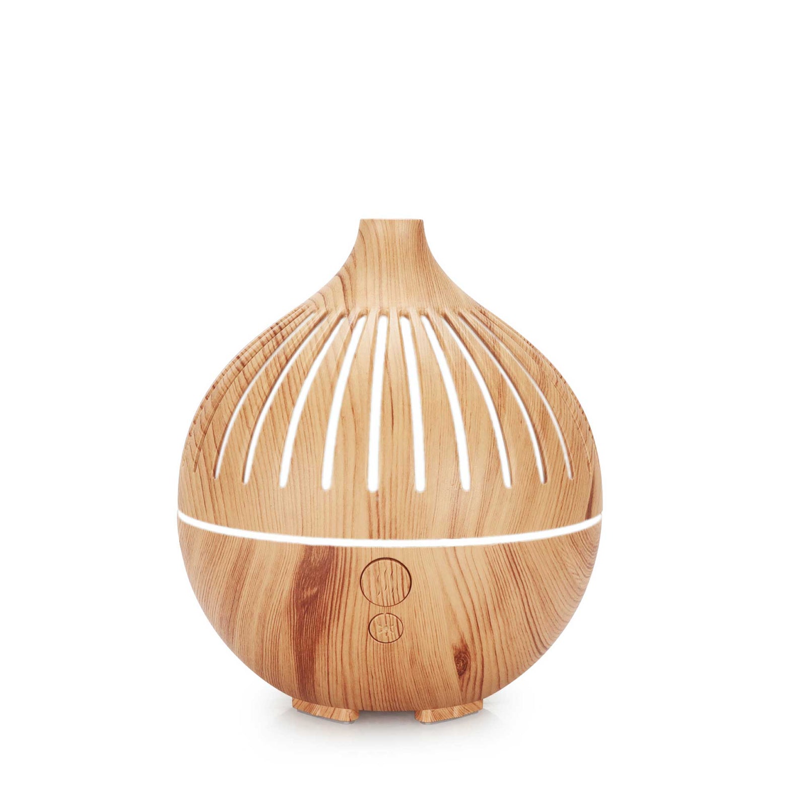 Essential Oil USB Aroma Diffuser | 180ml | LED Light | Wood Mist Humidifier