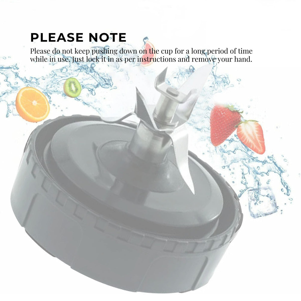 For Nutri Ninja Extractor Blade | 6 Fin Female Connection | Replacement Parts