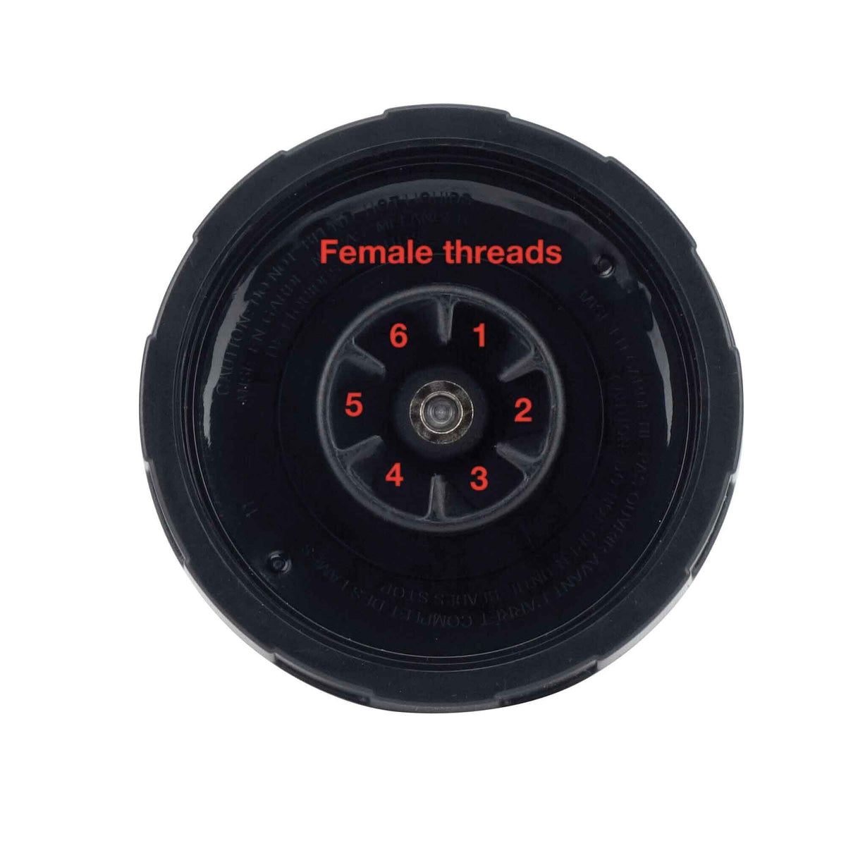 For Nutri Ninja Extractor Blade | 6 Fin Female Connection | Replacement Parts
