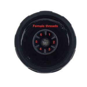 For Nutri Ninja Extractor Blade | 6 Fin Female Connection | Replacement Parts