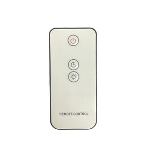 Essential Oil Aroma Diffuser and Remote | 240ml | Flame Fire Style Air Humidifier | White
