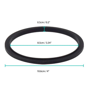 4x For Nutribullet RX Gasket Black Seal Ring | Suits 1700W Blade | Replacement Part