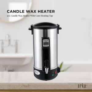 10L Candle Wax Heater with Core Heating Tap | Electric Warmer Melter Pot