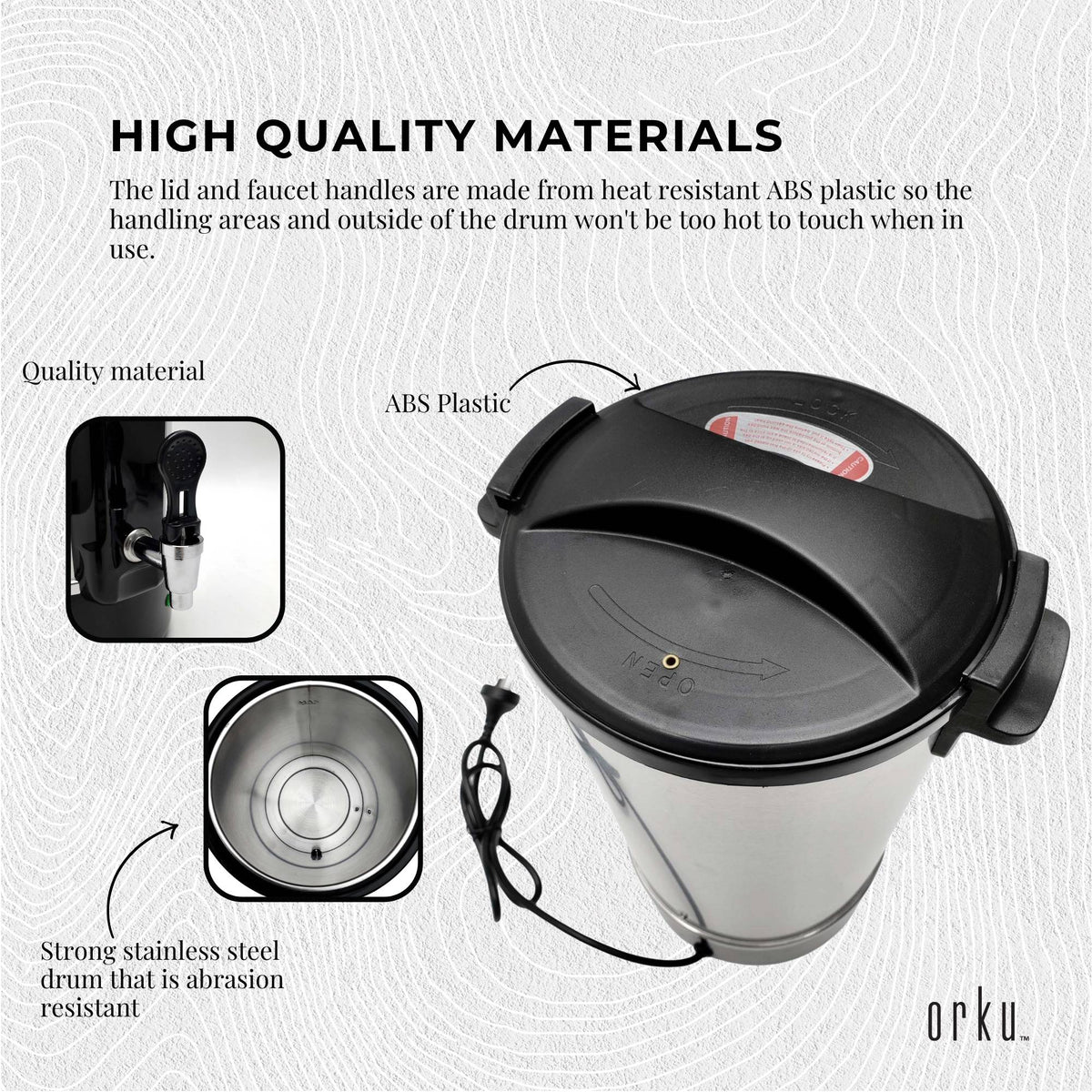 10L Candle Wax Heater with Core Heating Tap | Electric Warmer Melter Pot