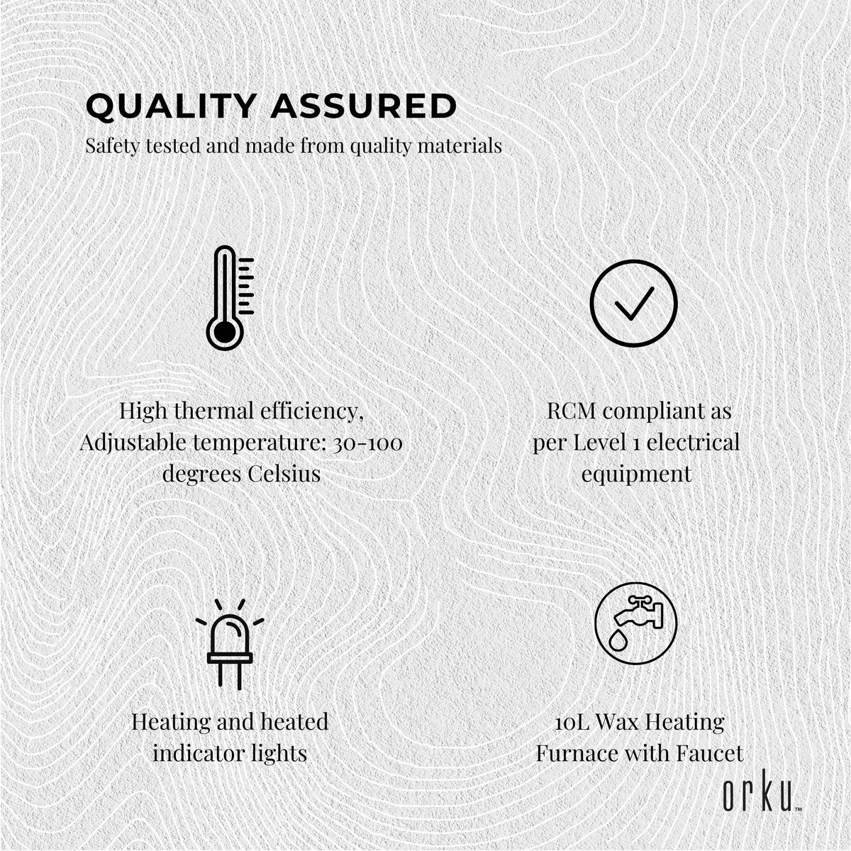 10L Candle Wax Heater with Tap & Accessories | Candle Making Melter Pot