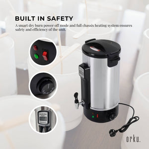10L Candle Wax Heater with Tap & Accessories | Candle Making Melter Pot