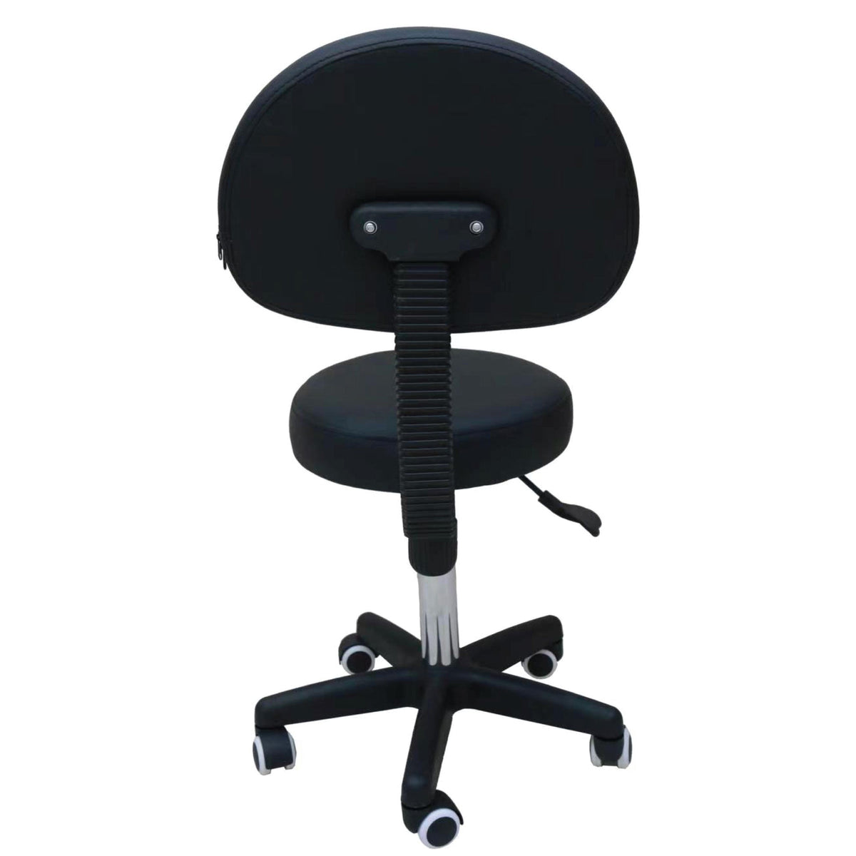 Adjustable Salon Stool | Swivel Chair with Backrest | Pedicure & Hairdressing