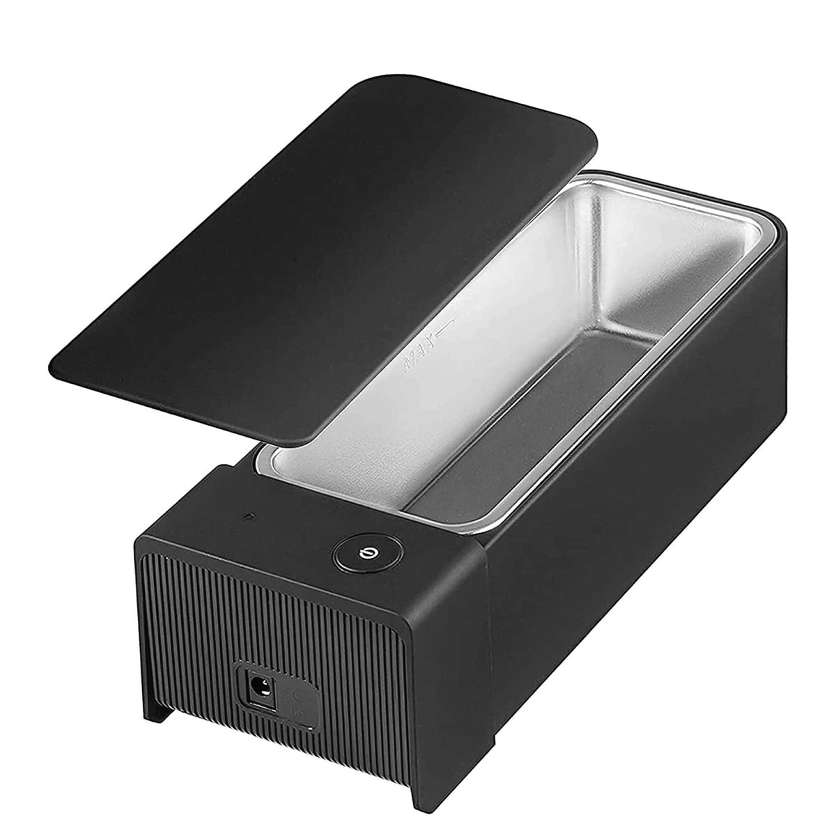 600ml Ultrasonic Jewellery Cleaner | Mini Black | Portable Personal Sonic Bath