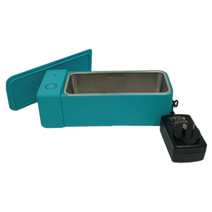 600ml Ultrasonic Jewellery Cleaner | Mini Lake Blue | Portable Personal Sonic Bath