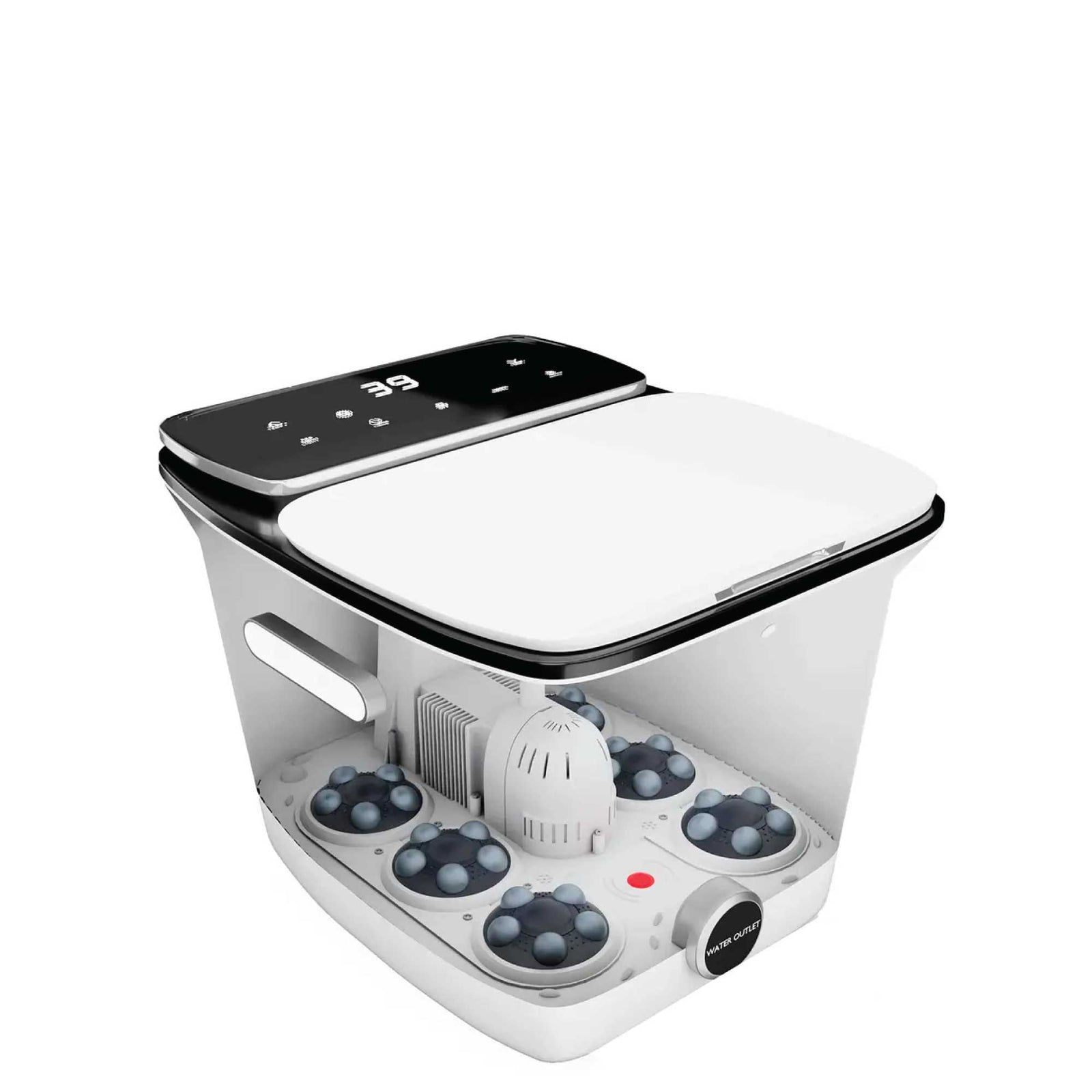 Foot Spa Automatic Water Heating Massager | Electric Pedicure Bath | Home Spa Solution