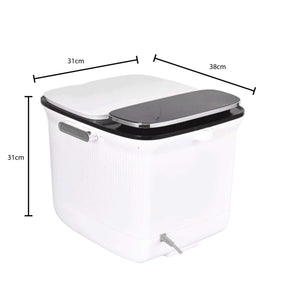 Foot Spa Automatic Water Heating Massager | Electric Pedicure Bath | Home Spa Solution