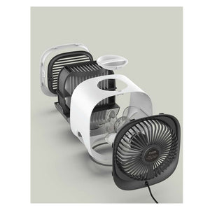 USB Mini Air Purifier | Portable Desktop Air Cooler | With Water Tank | Quiet Operation
