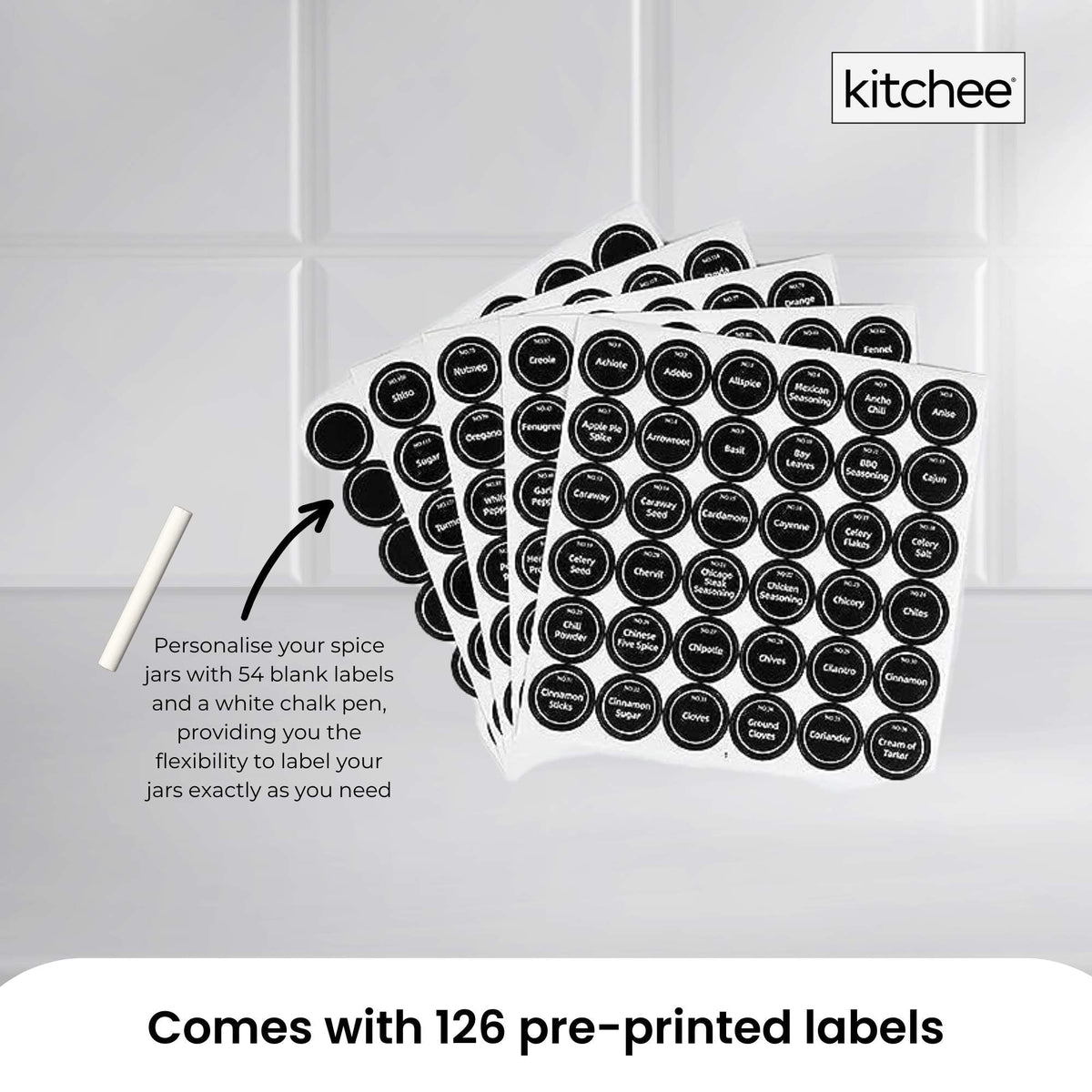 4-Tier Metal Spice Rack | Kitchen Pantry Herb Storage Organiser
