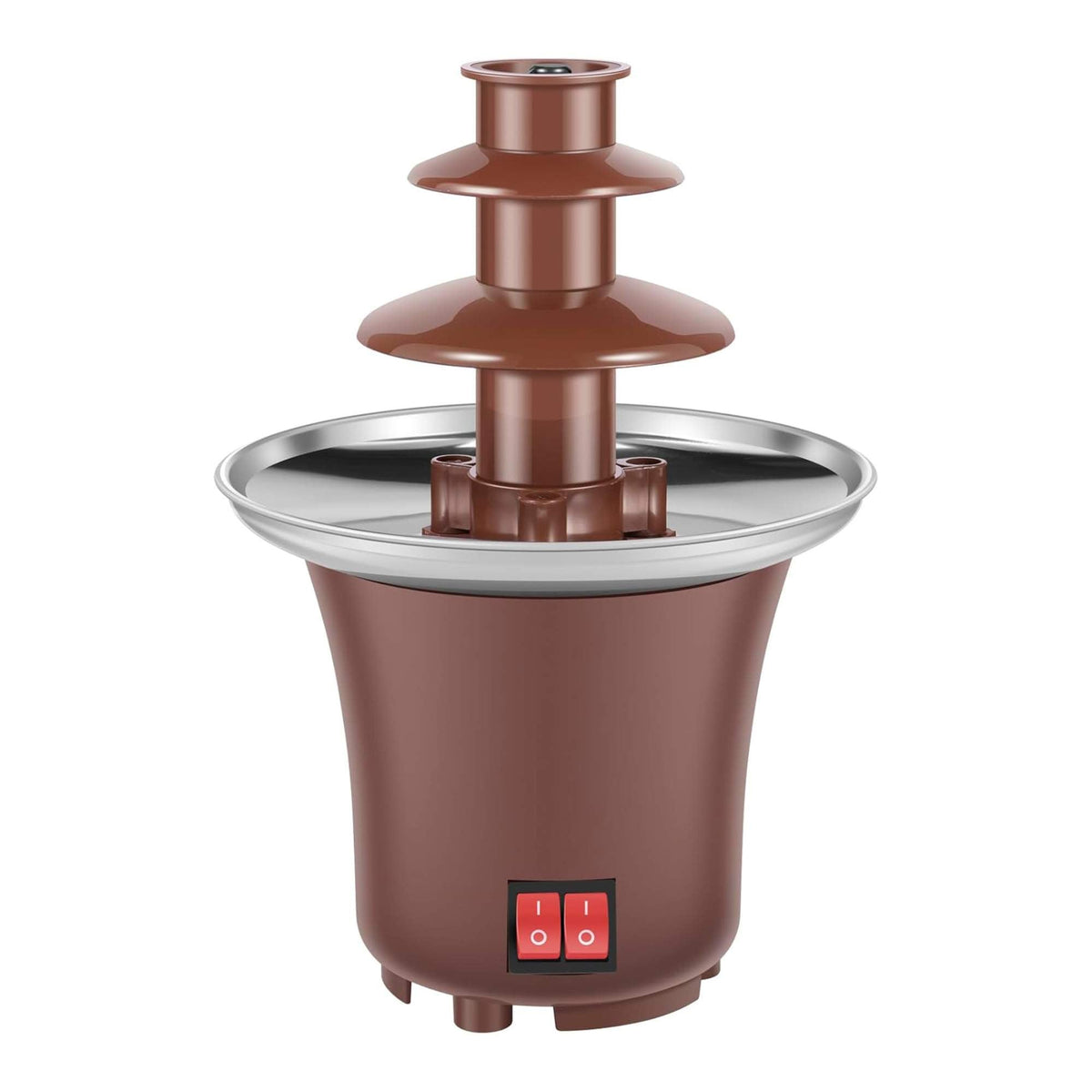 Kitchee 3-Tier Mini Chocolate Fountain | Electric Fondue Machine