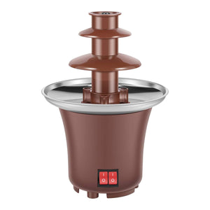 Kitchee 3-Tier Mini Chocolate Fountain | Electric Fondue Machine
