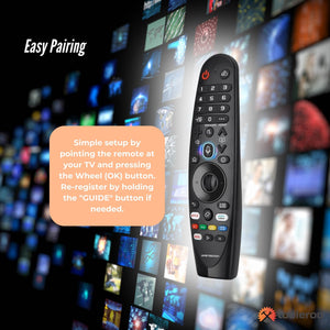 Tooleroo Smart TV Remote Control | Replacement for LG Voice Magic | 20GA 19BA 18BA Models