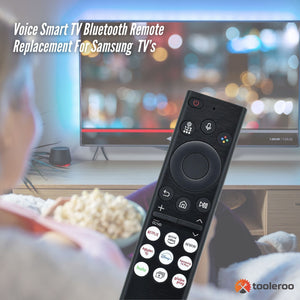 Tooleroo Smart TV Remote Control | Replacement for Samsung Voice | URC01910F Model