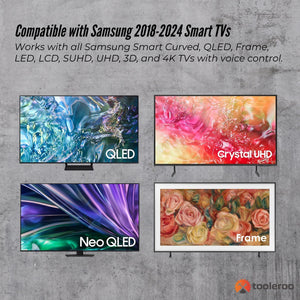 Tooleroo Smart TV Remote Control | Replacement for Samsung Voice | URC01910F Model