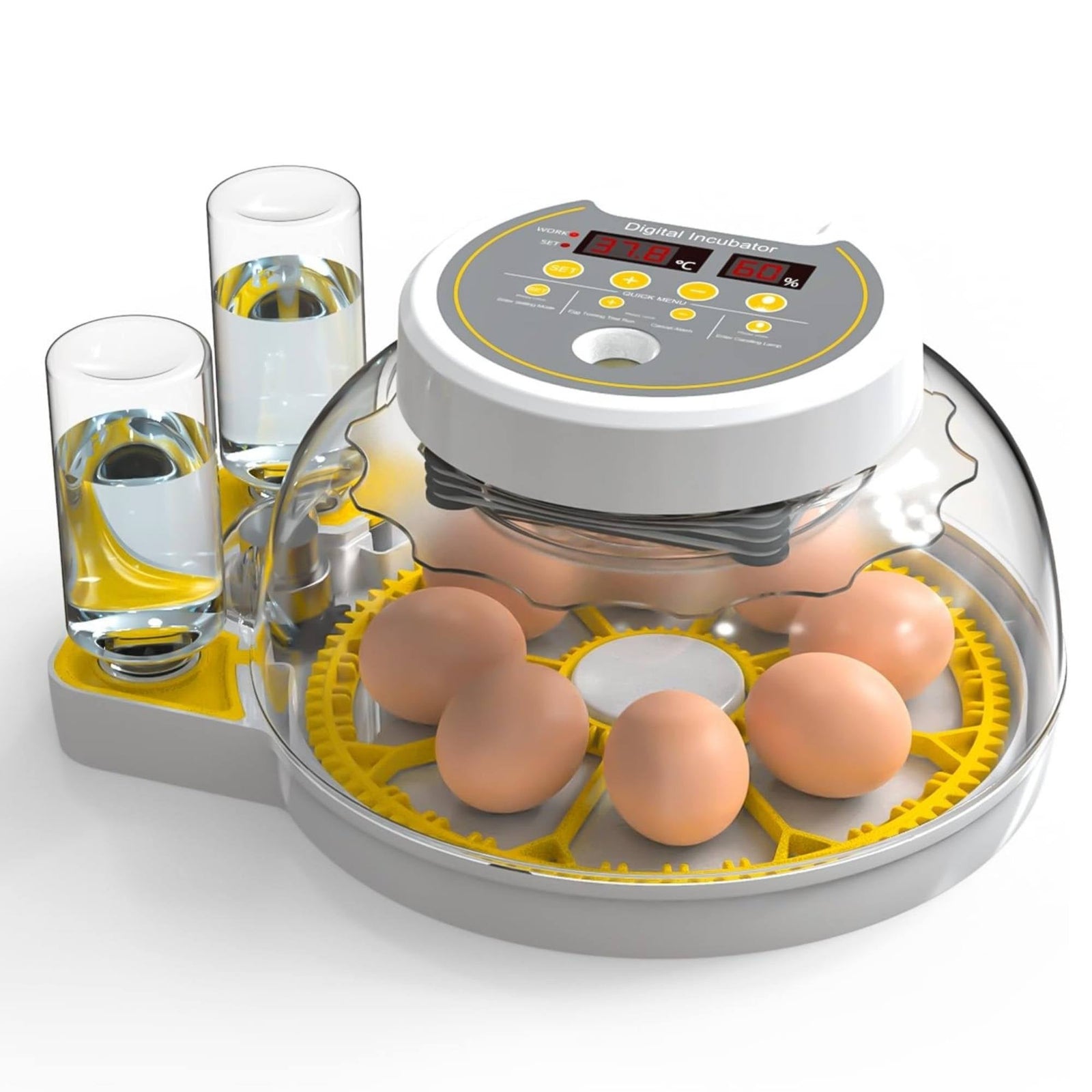 Automatic 8/18 Egg Incubator | Electrical Turning | Chicken Quail Duck Hatching