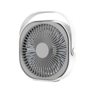 Desktop Fan | 20cm | 3-Speed | USB Rechargeable | Quiet & Lightweight Cooler