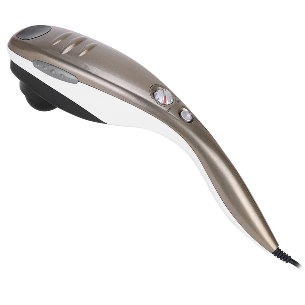Full Body Handheld Massager Machine Champagne | 6 Massage Heads | Neck & Shoulder Massage