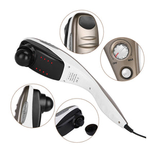 Full Body Handheld Massager Machine Champagne | 6 Massage Heads | Neck & Shoulder Massage