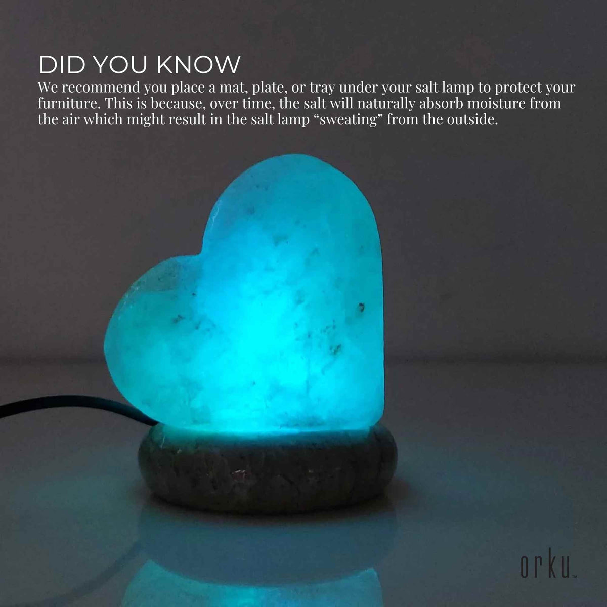 USB Color Changing Himalayan Salt Lamp | Heart-Shaped Pink Rock LED Light