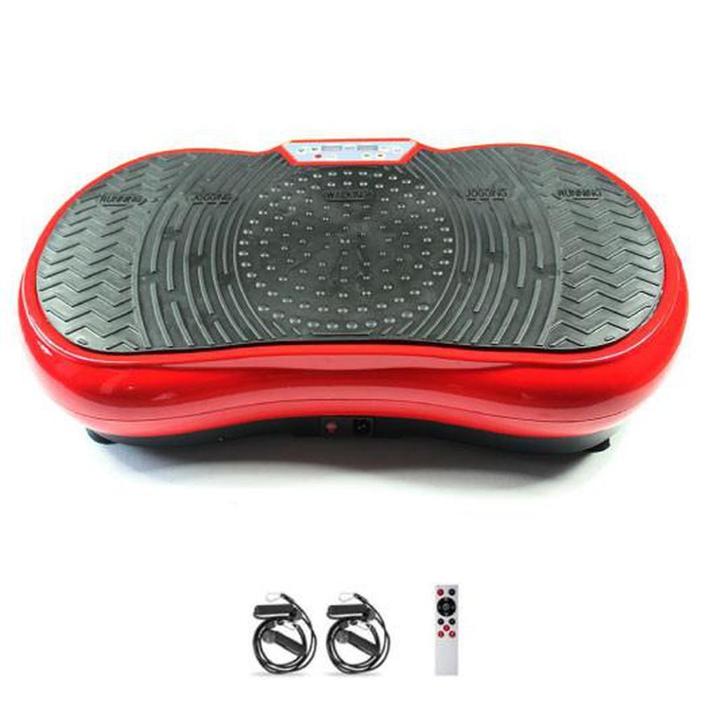 Red Vibration Machine Platform | Exercise Vibrating Plate | Whole Body Workout
