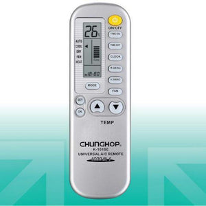 Air Conditioner AC Remote Control | Silver | Compatible with HUIFENG, HYUNDAI, INYCIN, JIALE