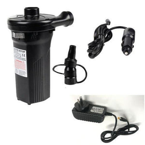 Electric Air Pump | Rechargeable Inflator Deflator | AC DC Car Lighter + AU Plug