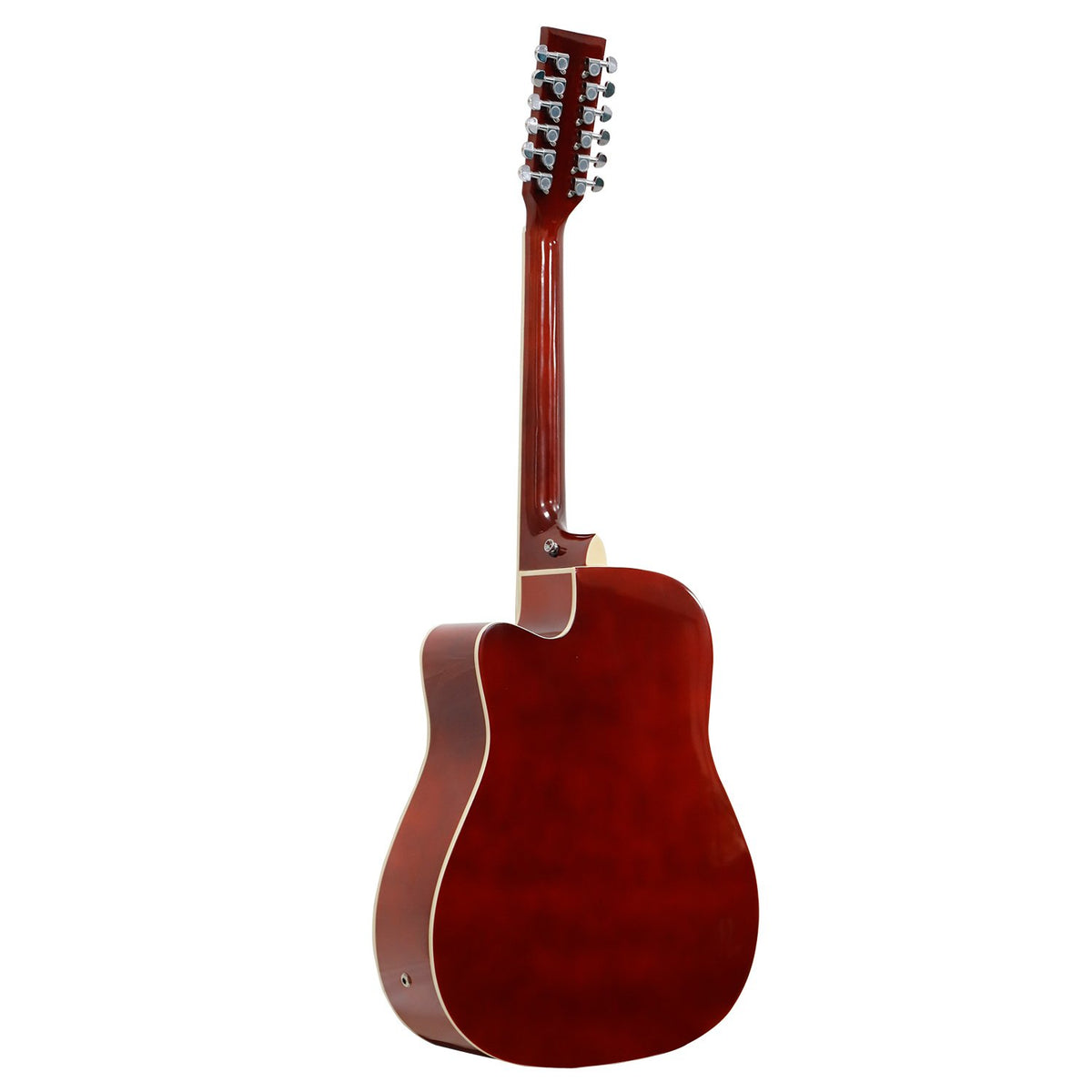 Karrera 12-String Acoustic Guitar with EQ | Sunburst | Rich & Harmonious Sound