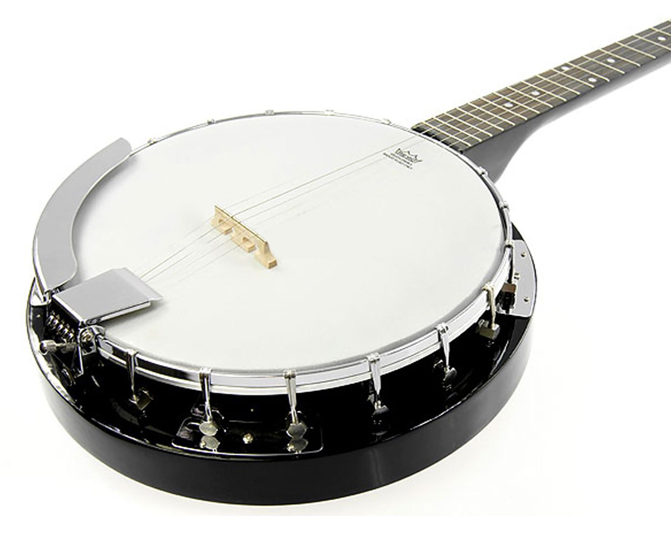 Karrera 5-String Resonator Banjo | Black | Professional Folk Instrument