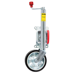 ALKO Jockey Wheel | 8-Inch Swing Up | Large Swivel Bracket