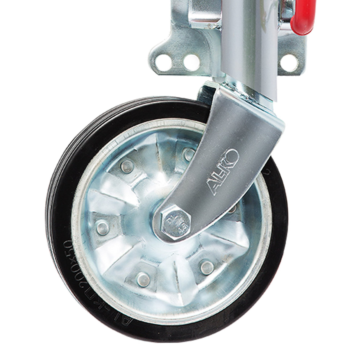 ALKO Jockey Wheel | 8-Inch Swing Up | Large Swivel Bracket