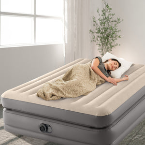 Intex Dura-Beam Plus Air Mattress | Queen Size | Prime Comfort | Elevated Design