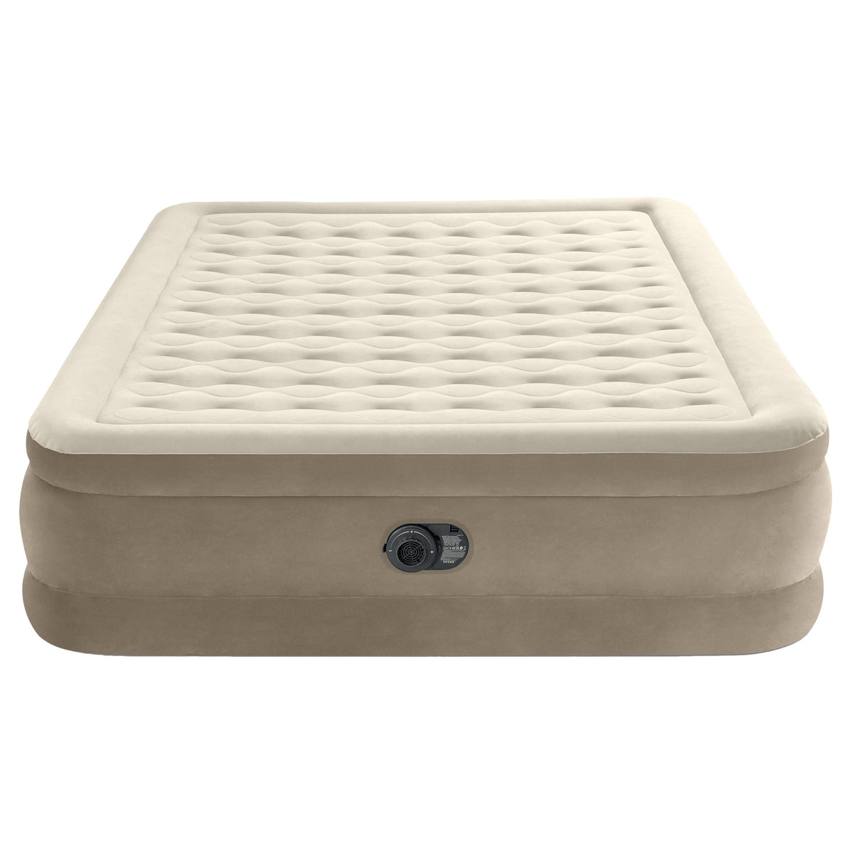 Intex Dura-Beam Deluxe Air Mattress | Queen Size | Ultra Plush | Elevated Design