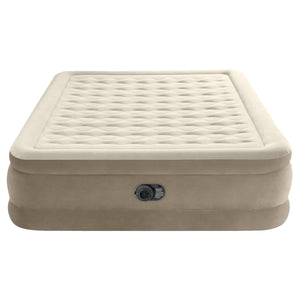Intex Dura-Beam Deluxe Air Mattress | Queen Size | Ultra Plush | Elevated Design