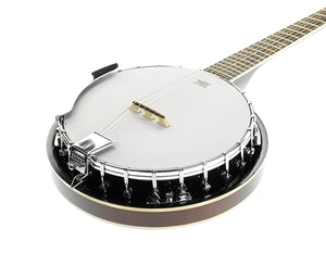 Karrera 6-String Resonator Banjo | Brown | Classic Design Music Instrument