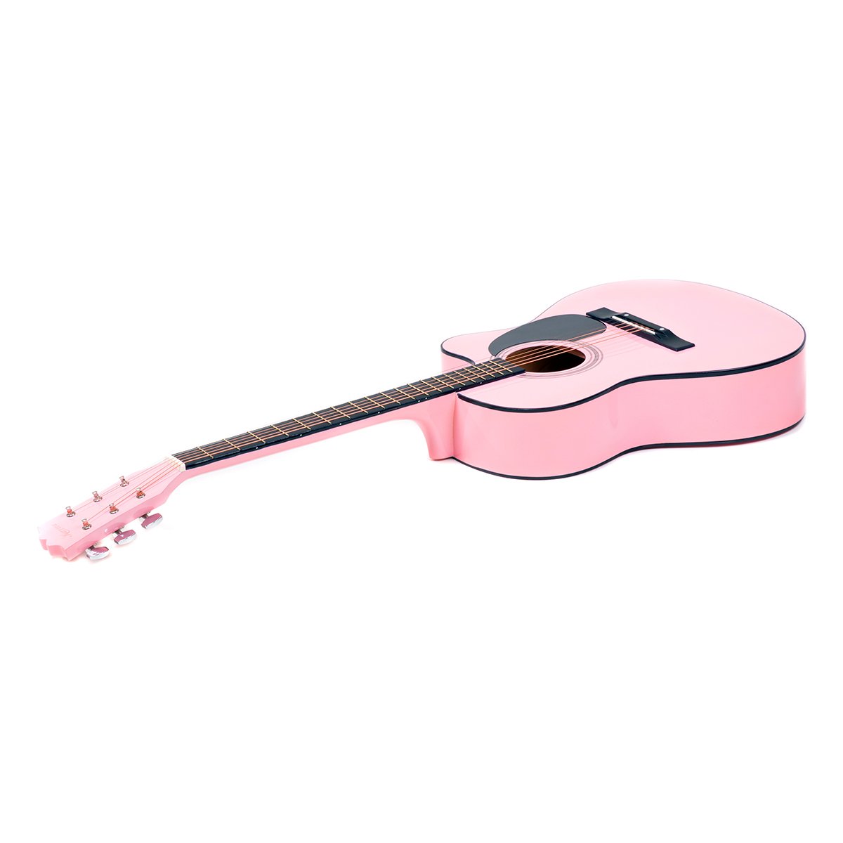 Karrera Acoustic Cutaway 40in Guitar | Pink | Stylish Music Instrument