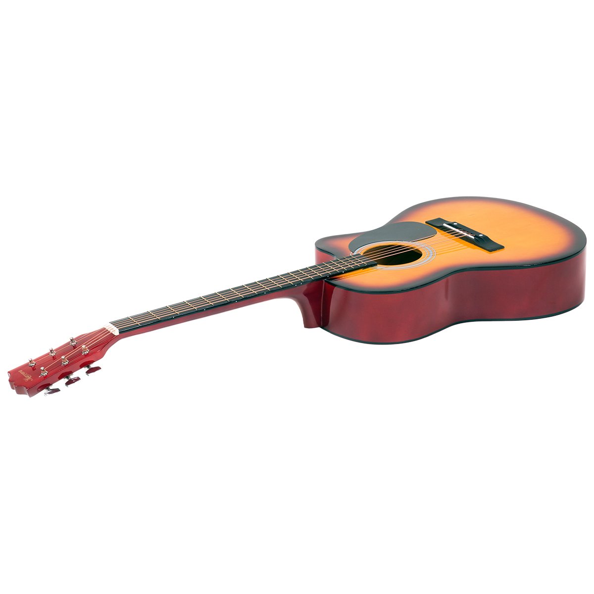 Karrera Acoustic Cutaway 40in Guitar | Sunburst | Rich Sound & Classic Look