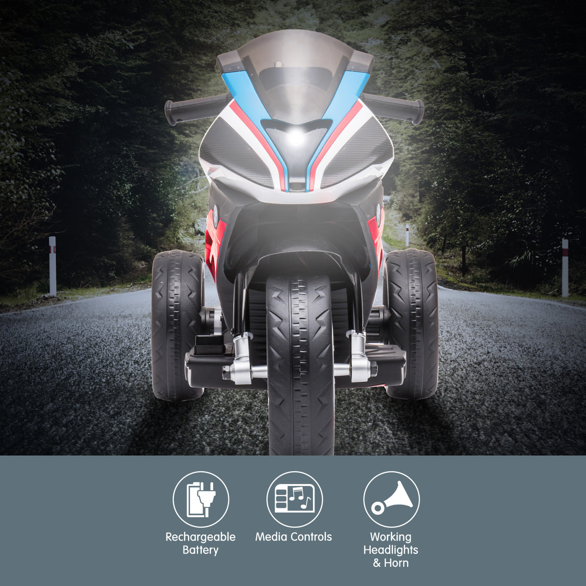 Kahuna BMW HP4 Race Kids Ride-on Motorbike | Red