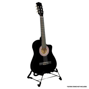 Karrera Children's Acoustic Guitar | Black | Classic Beginner Music Instrument
